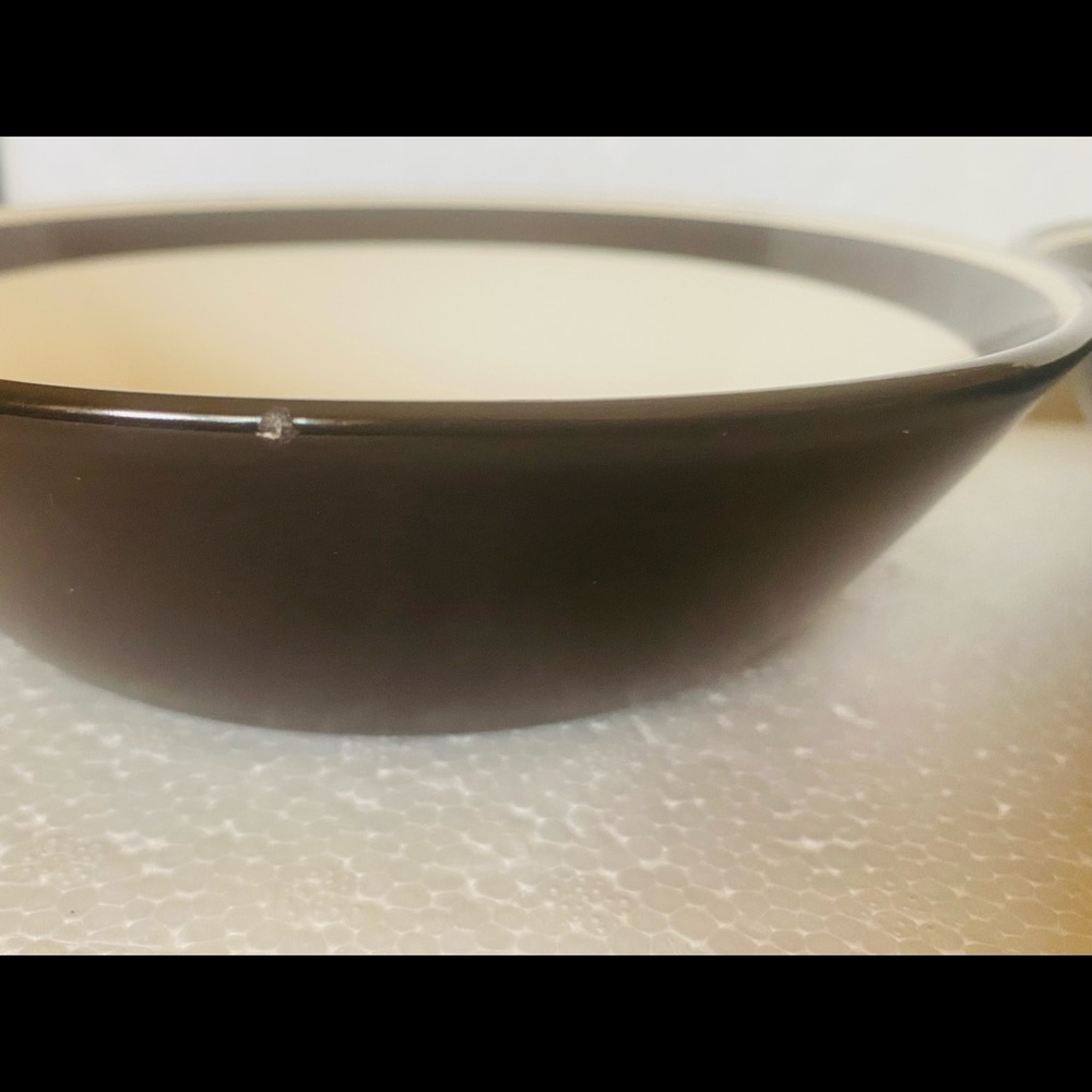 Mikasa Studio Kraft Escadrille Salad/Cereal / Dessert Bowls  6 3/4” .. Set Of 3 - Picture 5 of 8